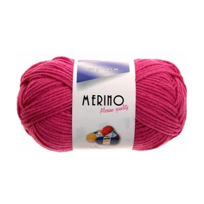 Vlnap příze Merino 14718 tmavě růžová