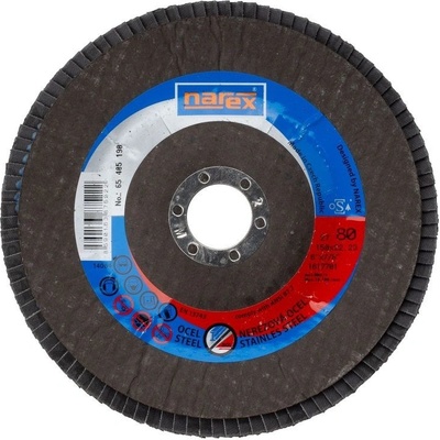 Narex Lamelový brusný kotouč 150 x 22.2 mm ZA 80 65405191 10 ks