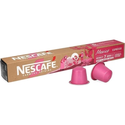 NESCAFÉ Farmers Origins Mexico Espresso kapsle do Nespresso 10 ks