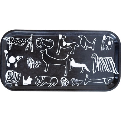 Fine Little Day Servírovací podnos Dogs by Freja Erixån 43x22 cm