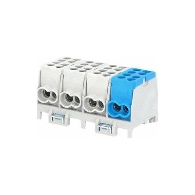ELEMAN Svorkovnice rozbočovací HLAK 25 4/8 S, 80A, 4pól., IP20, 3xŠ/M, DIN 421