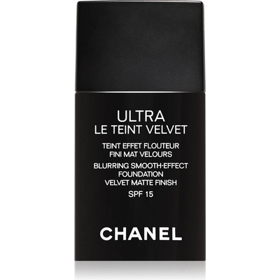 Chanel Ultra le teint velvet Ultra lehké a dlouhodržící složenímatný finiš opticky rozostřující nedokonalostiperfektní BR32 30 ml