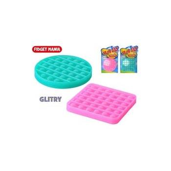 Plop Up! 12,5cm se třpytkami 2druhy 2barvy na kartě