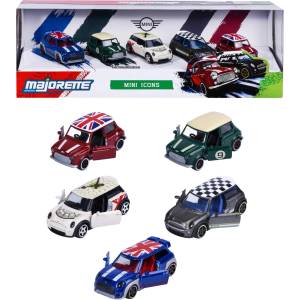 Majorette Комплект метални колички Majorette - Mini Icons, 5 броя, 1: 64 (8504105006)