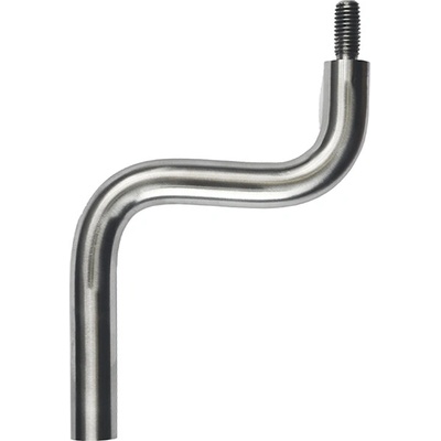 Čap mimo-osový, závit M8/M6, brúsená nerez AISI304