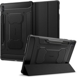 Spigen Противоударен Калъф за Samsung Tab S9 FE Plus, Spigen Rugged Armor Pro Case, Черен (ACS06856)