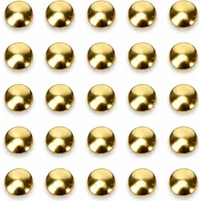 Starnails 3D ozdoby na nechty ShinePins Round Gold