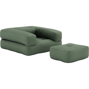Karup Променливо кресло Olive Green Cube - Karup Design (815756090190)