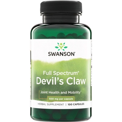 Swanson Čertův Dráp Devil's Claw 500 mg 100 kapsúl