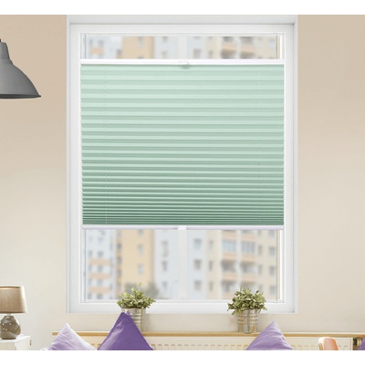 FOA Plisé roleta, s profilom Classic, Nepriehľadná, Svetlo zelená, P 10456P 50 x 220 cm