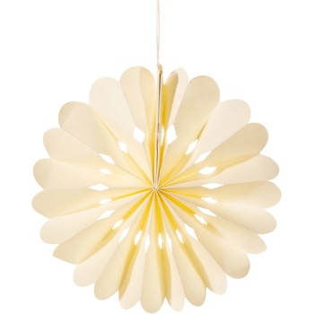 Sass & Belle Хартиена ръчно изработена коледна украса ø 10 cm Honeycomb Snowflake - Sass & Belle (UMXM030)