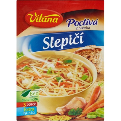 Vitana Polévka Poctivá Slepičí 89g