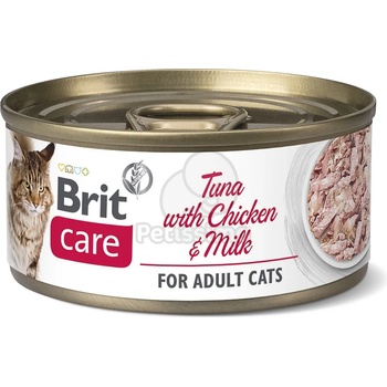 Image 1 of Brit Care Cat Tuna with Chicken & Milk 6 x 70 г