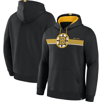 Fanatics BOSTON BRUINS WRIST SHOT HOODIE Čierna Žltá Biela