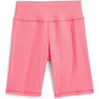 Gap dívčí žebrované biker shorts Růžová