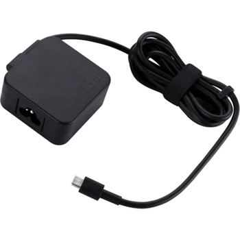 ASUS Оригинално зарядно за лаптоп ASUS 45W Type-C - Черно (ASUS-P-90XB06XN-MPW000)