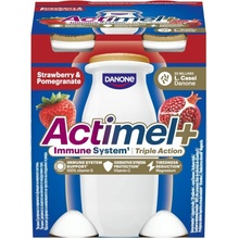 Danone Actimel jahoda granátové jablko 4 x 100 g