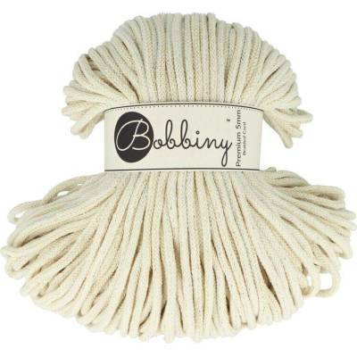 Bobbiny Shiny Natural 5mm 100m