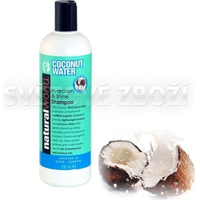 Natural World Coconut Water šampon na vlasy 500 ml