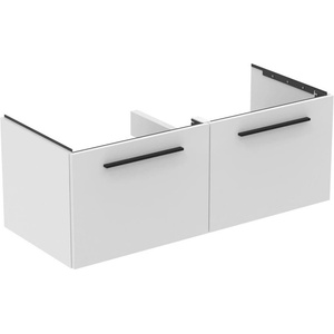 Ideal Standard i. life B стенен долен шкаф, матово бяло, 2 чекмеджета, 120 см (T5277DU)