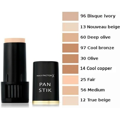 Max Factor Panstick Rich Creamy Foundation 25 Fair 9 g