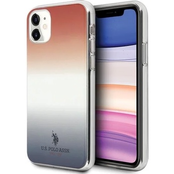 U. S. Polo Assn Калъф Us Polo Assn USHCN61TRDGRB, iPhone 11, Син/Червен (KXG0016050)