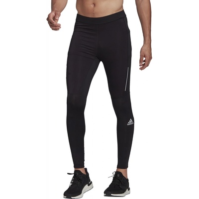adidas pánské legíny Performance Own The Run TGT Černá – Zboží Dáma