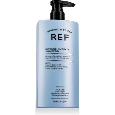 Ref Stockholm Intense Hydrate Shampoo 600 ml интензивен хидратиращ шампоан за суха и изтощена коса унисекс