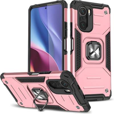 Wozinsky Калъф Wozinsky Ring armor за Xiaomi Poco F3/Mi 11i/Redmi K40/Redmi K40 Pro/Redmi K40 Pro+ - Розов KP9908