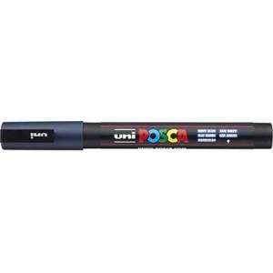 uni Декоративен маркер, 0, 9-1, 3 мм, UNI "Posca PC-3M", морско синьо 284893000 (284893000)