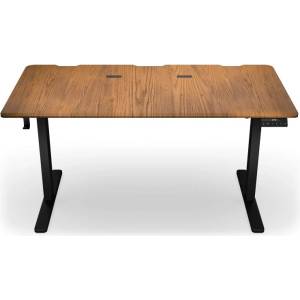 ENDORFY Геймърско бюро ENDORFY Atlas L Electric, електрическо регулиране на височина, Dark Wood (END-DESK-EY8E006)