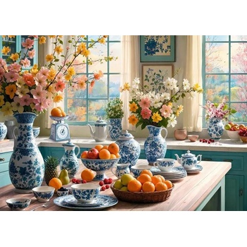 Cherry Pazzi - Puzzle Morning in My Kitchen - 2 000 piese