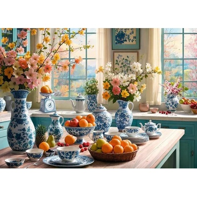 Cherry Pazzi - Puzzle Morning in My Kitchen - 2 000 piese