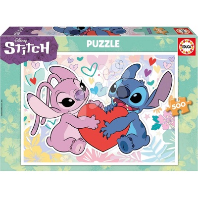 Educa Disney Stitch a Fix lepidlo 500 dielov
