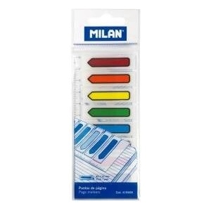 MILAN Transparent indexes arrows 45x12mm 419608 MILAN