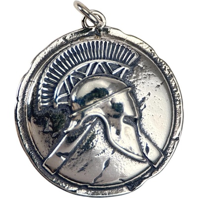 Drakkaria SPARTA spartský válečník stříbrný přívěsek P40029