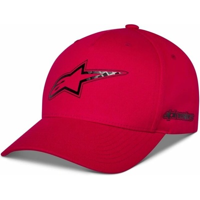 ALPINESTARS CARBON FIBER červená