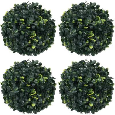 vidaXL Umělé buxus koule 4 ks 12 cm