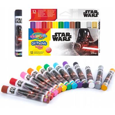 Colorino Star wars olejové pastely 12 ks
