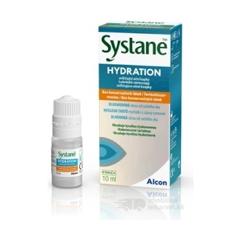 Alcon Systane Hydration očné kvapky bez konzervantov 10 ml