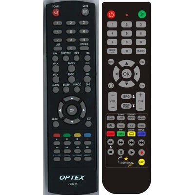 GENERAL OPTEX ORT-8944 V2 - съвместимо дистанционно управление на марката General (ORT-8944 V2)