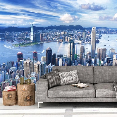 Sablio Tapeta Mesto s mrakodrapmi, rozmery 336x220 cm