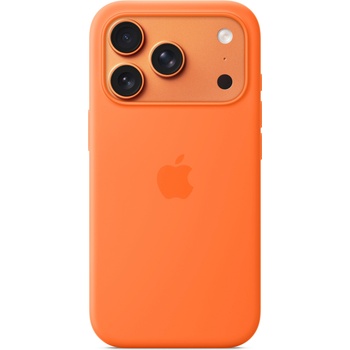 Apple iPhone 17 Pro Silicone Case with MagSafe - Orange (MGFE4ZM/A)