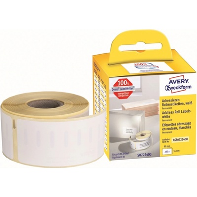 Avery Zweckform ASS0722400 Termoetikety na roli 36x89mm 260 ks
