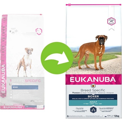 Eukanuba Adult Breed Specific Boxer 2 x 12 kg