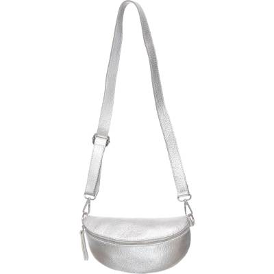 Zwillingsherz Чанта с презрамки сребърно, размер One Size