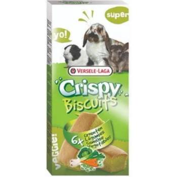 Versele-Laga БИСКВИТИ СЪС ЗЕЛЕНЧУЦИ И ЯЙЦА ЗА ГРИЗАЧИ crispy biscuit vegetables 6БР. 0, 07kg (vr462007)