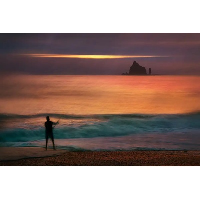 Fotografie - Dou, Shenshen: Rybaření ve zlatém moři - reprodukce obrazu