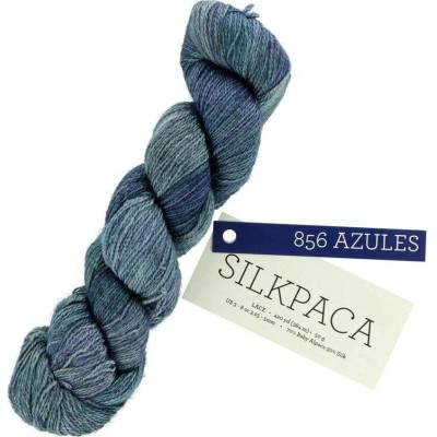 Malabrigo Silkpaca Azules SA856 modrá
