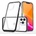 HQWear Кейс HQWear Clear 3in1 за iPhone 14 Pro Max, с черна рамка, прозрачен (9145576266052)